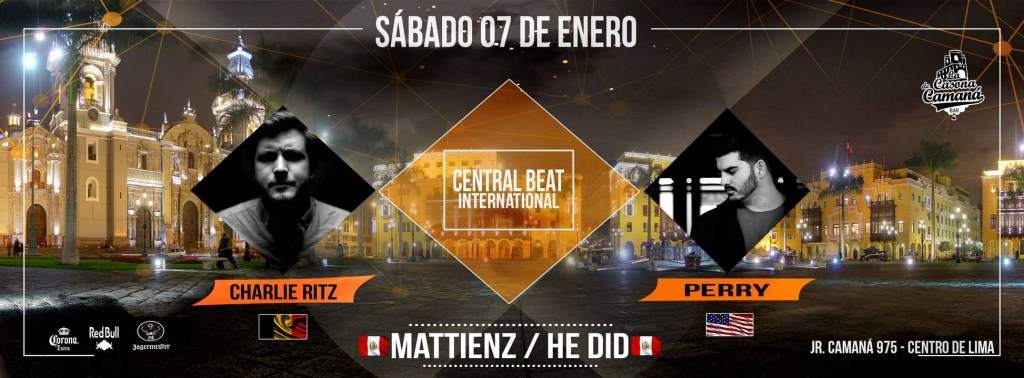 Central Beat International with Charlie Ritz & Perry at La Casona de ...