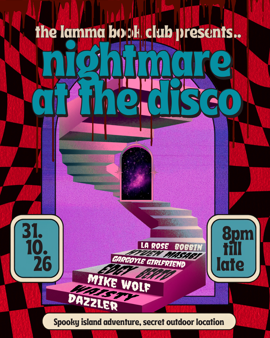 Lamma Book Club presents: Nightmare At The Disco bei TBA - Lamma Island ...