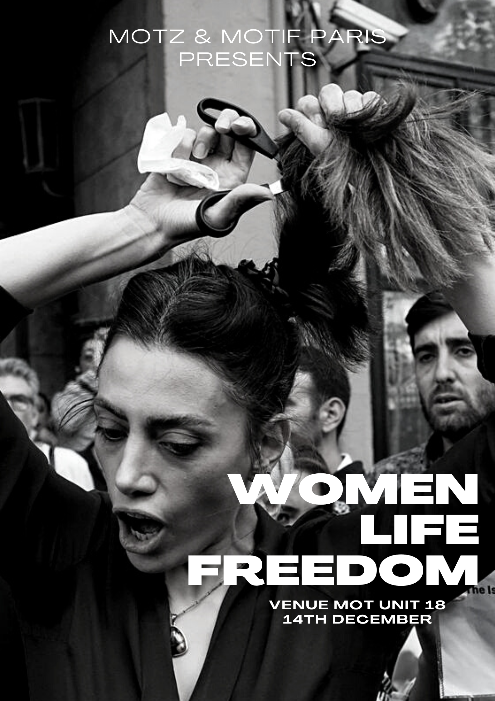 MOTZ - Women, Life, Freedom - Página frontal