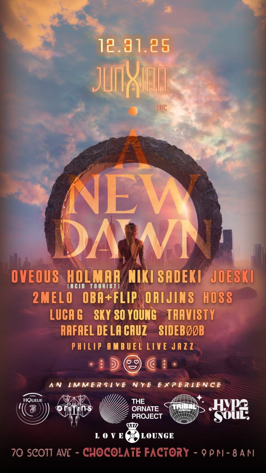 A New Dawn bij The Chocolate Factory, New York City