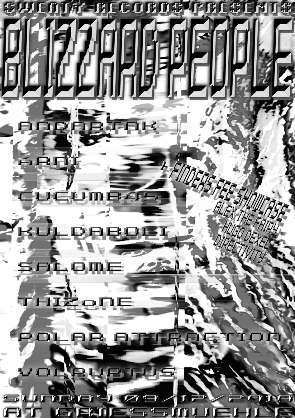 Blizzard People with Volruptus, Cucumb45, Árni and More - Página frontal