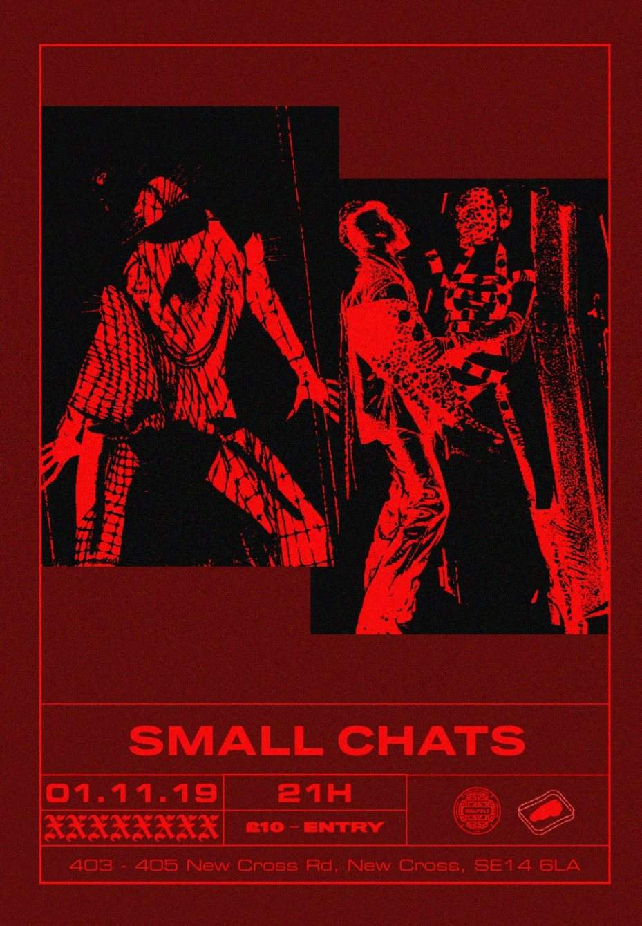 Small Chats /\ Halloween - フライヤー表