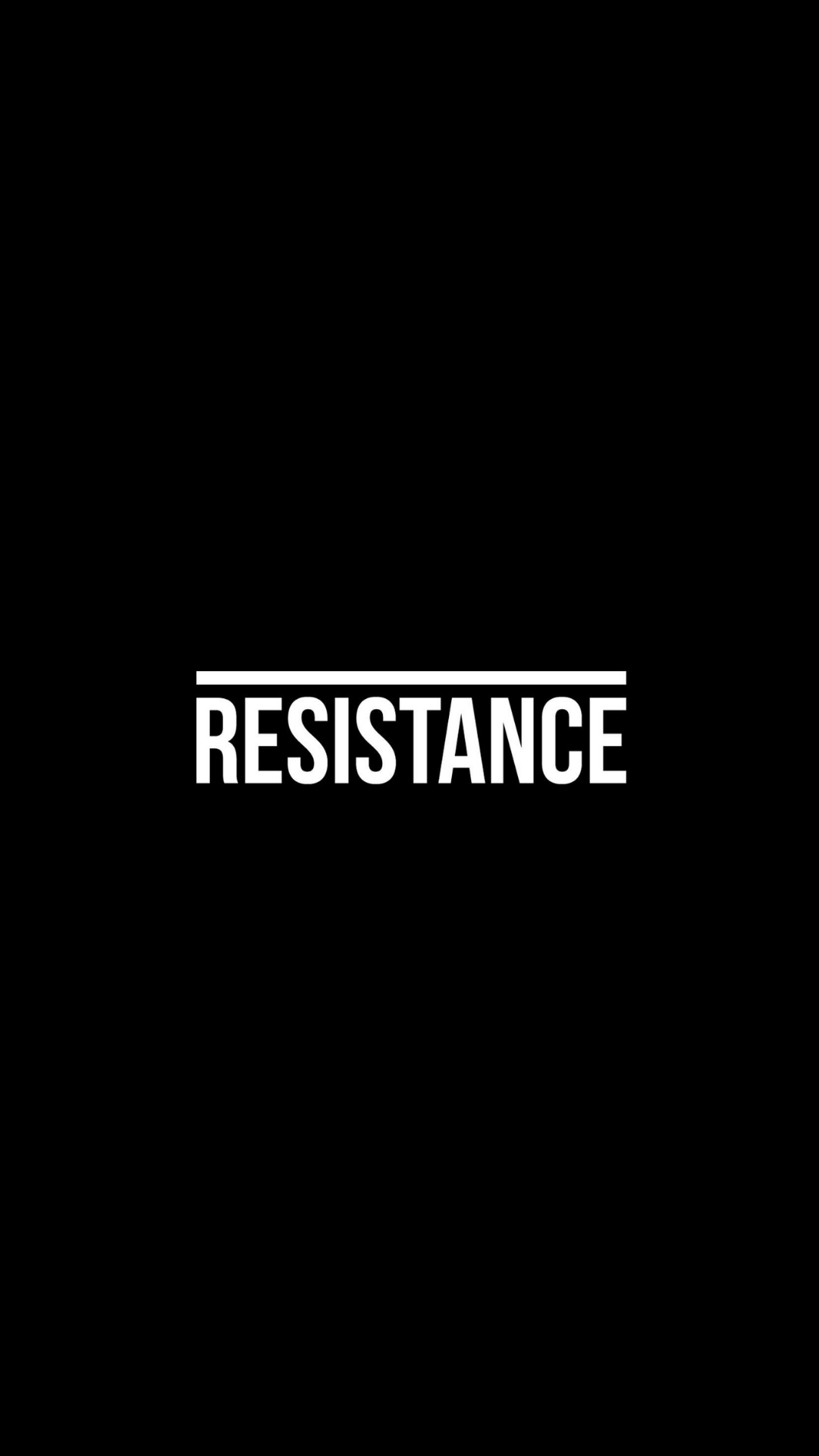 Resistance: Conrad Von Orton, Giorgia Ferrero - フライヤー表