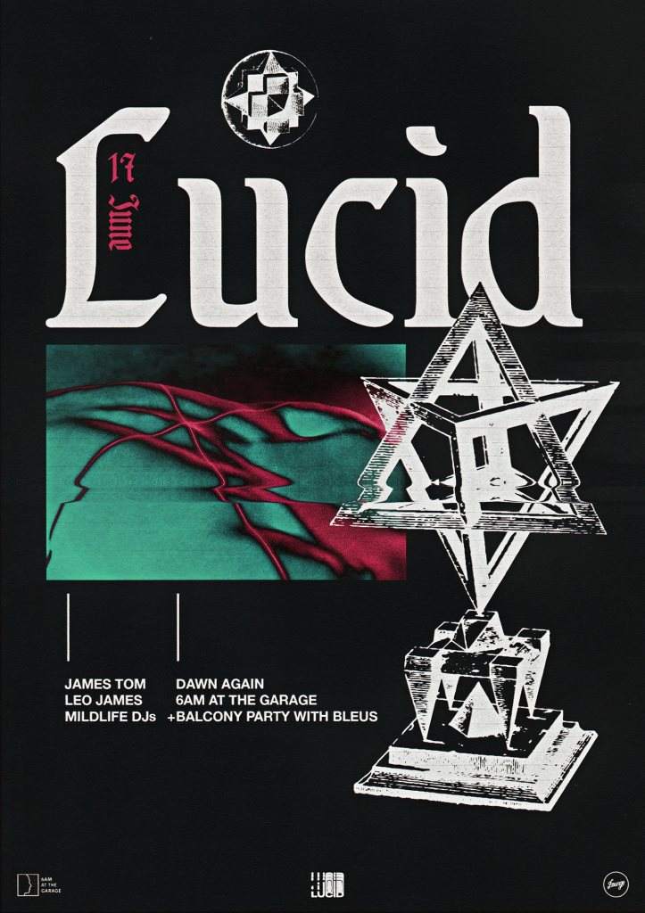 Lucid with Leo James, James Tom, Mildlife DJs & Dawn Again - Página frontal