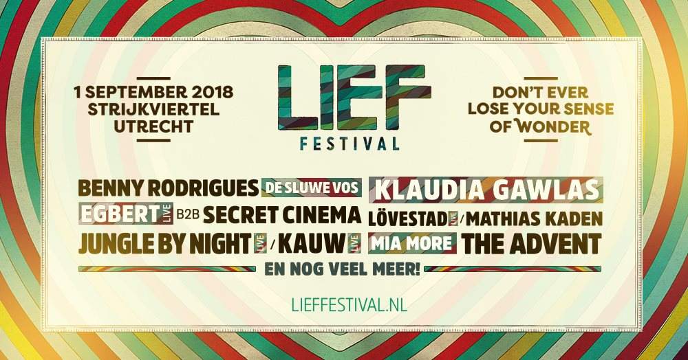Lief Festival - フライヤー表