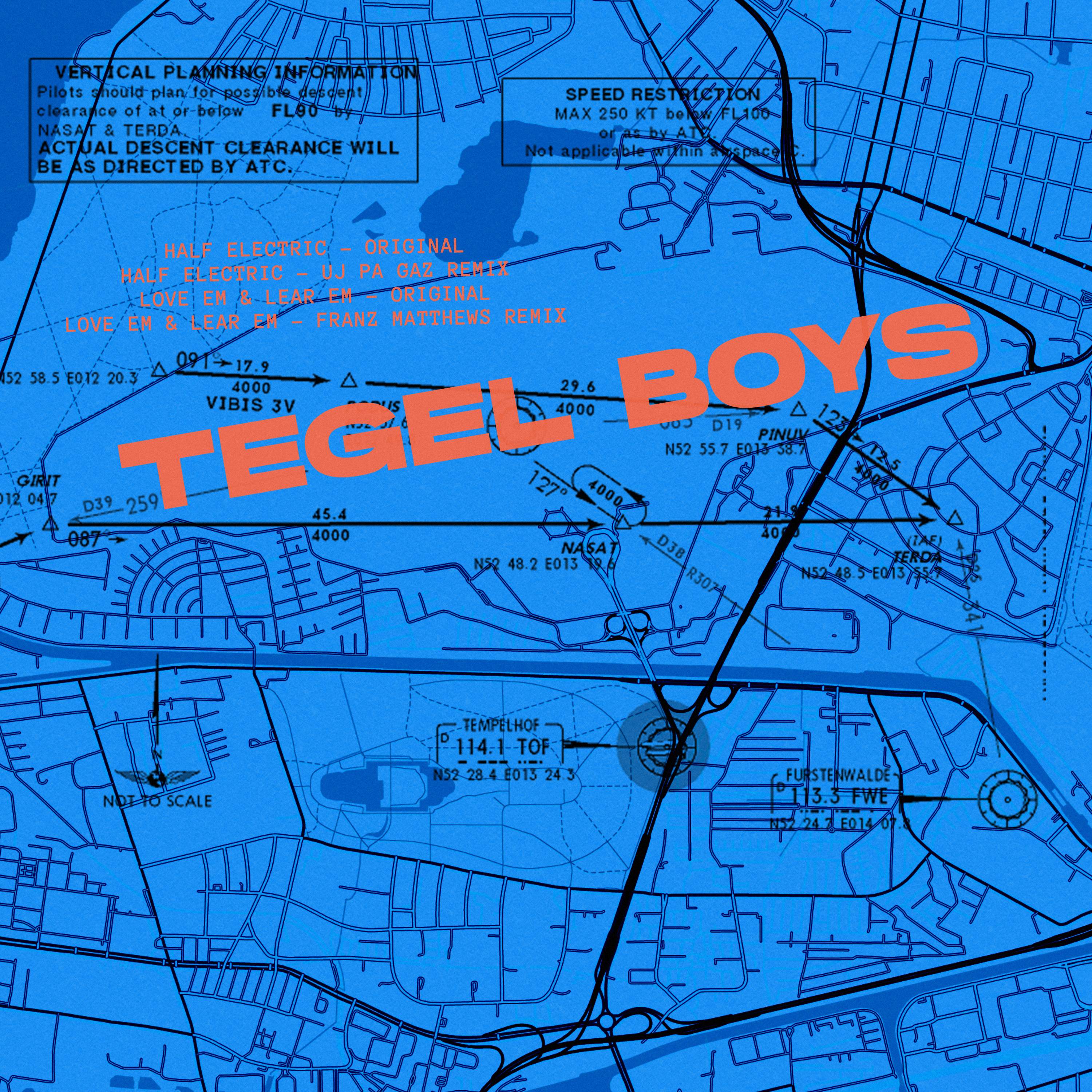 Tegel Boys (LIVE) - Half Electric EP Release Party + ACID DISCO - フライヤー表