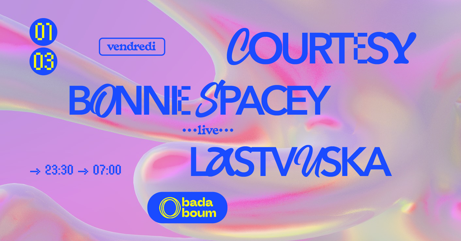 Club — Courtesy (+) Bonnie Spacey live (+) Lastvuska - Página frontal