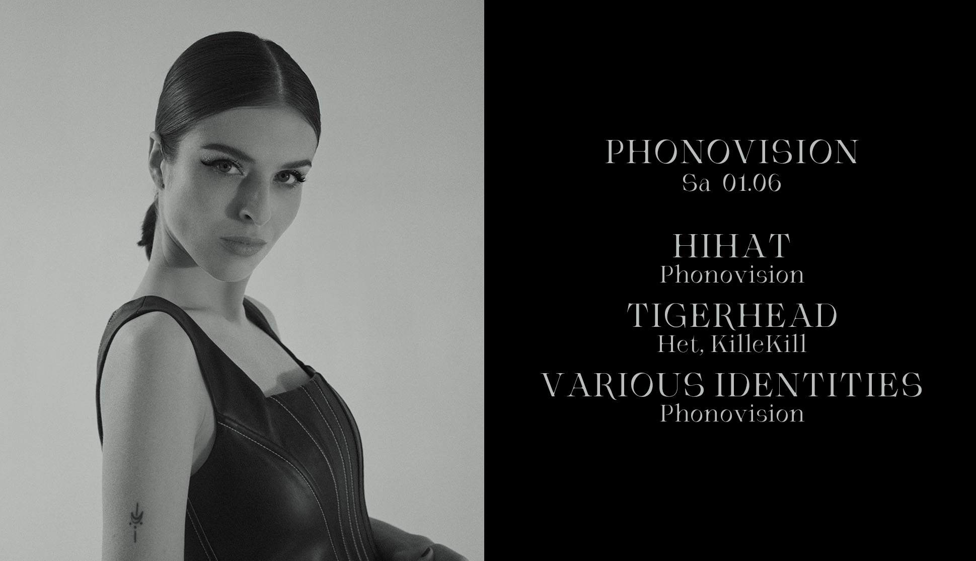 Phonovision with HiHat, Tigerhead & Various Identities - Página frontal
