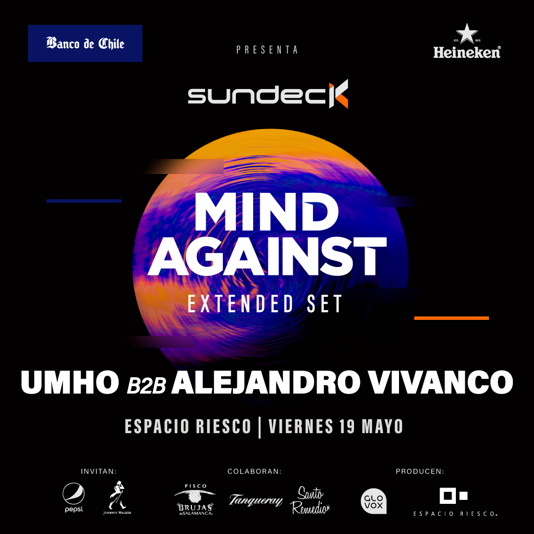 Sundeck - Mind Against - フライヤー表