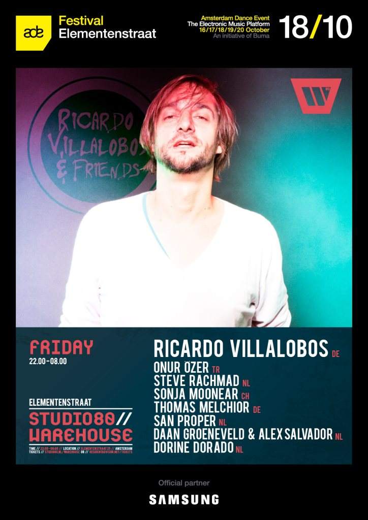 Ricardo Villalobos & Friends - Página frontal
