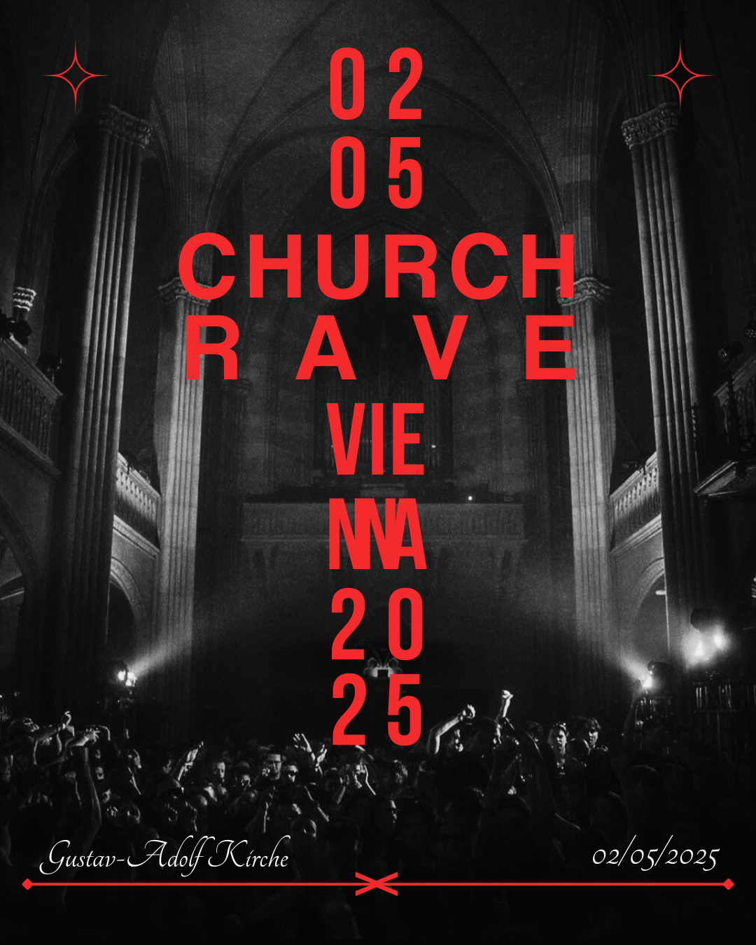 Church Rave Vienna at Gustav-Adolf Kirche, Vienna