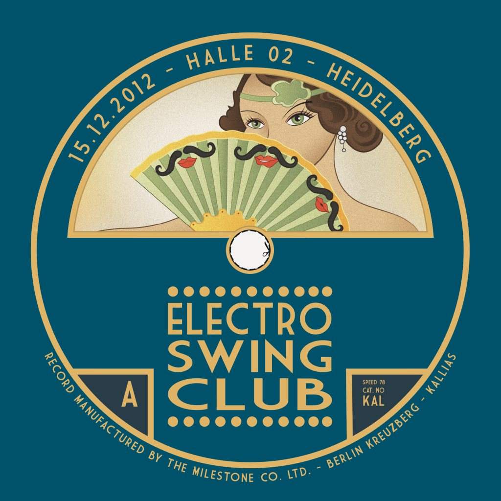 Electro-Swing Club Heidelberg - フライヤー表