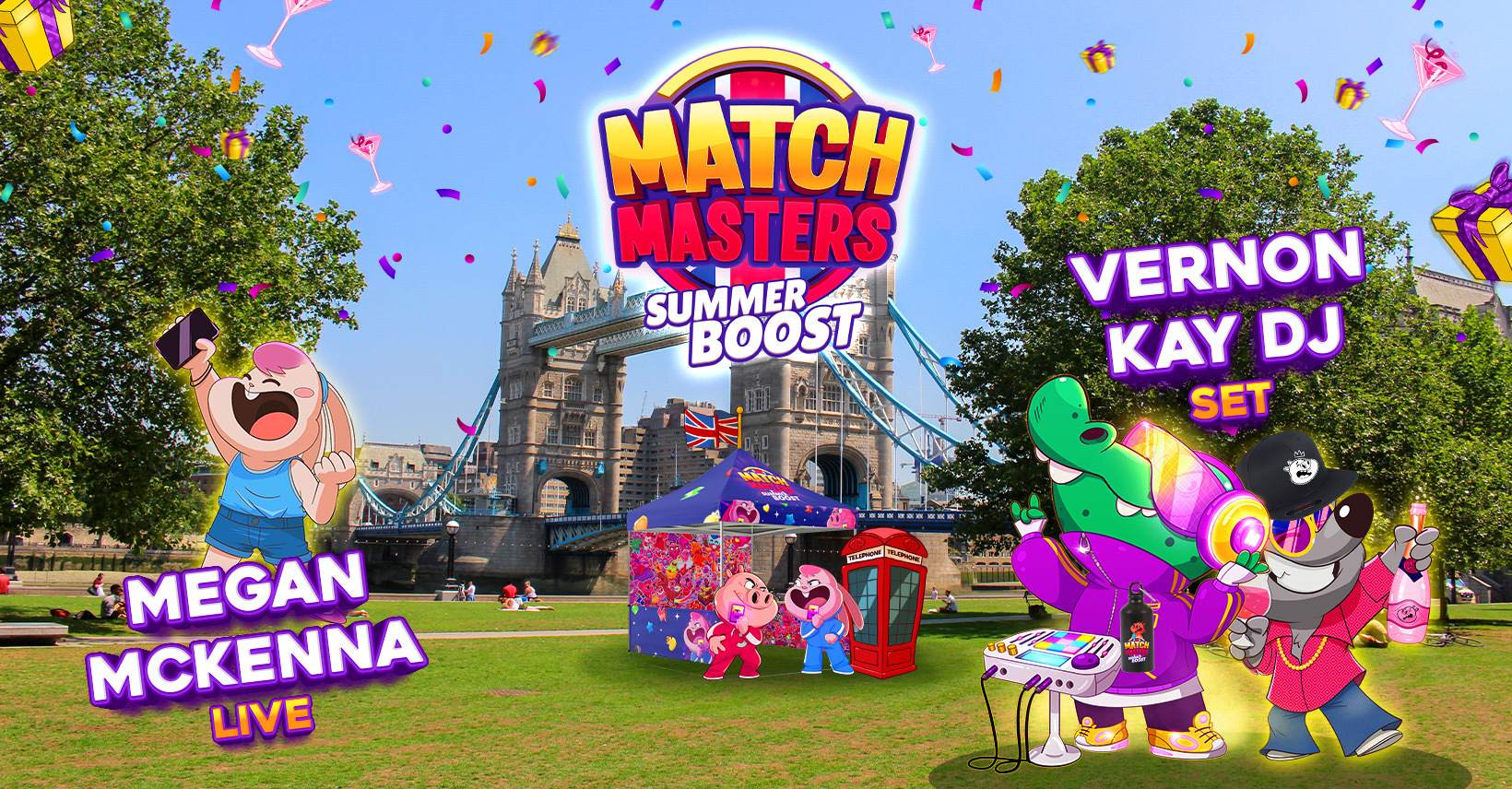 Match Masters Summer Boost at TBA - Potters Field Park – 189 Tooley St,  London, SE1 2UD, London