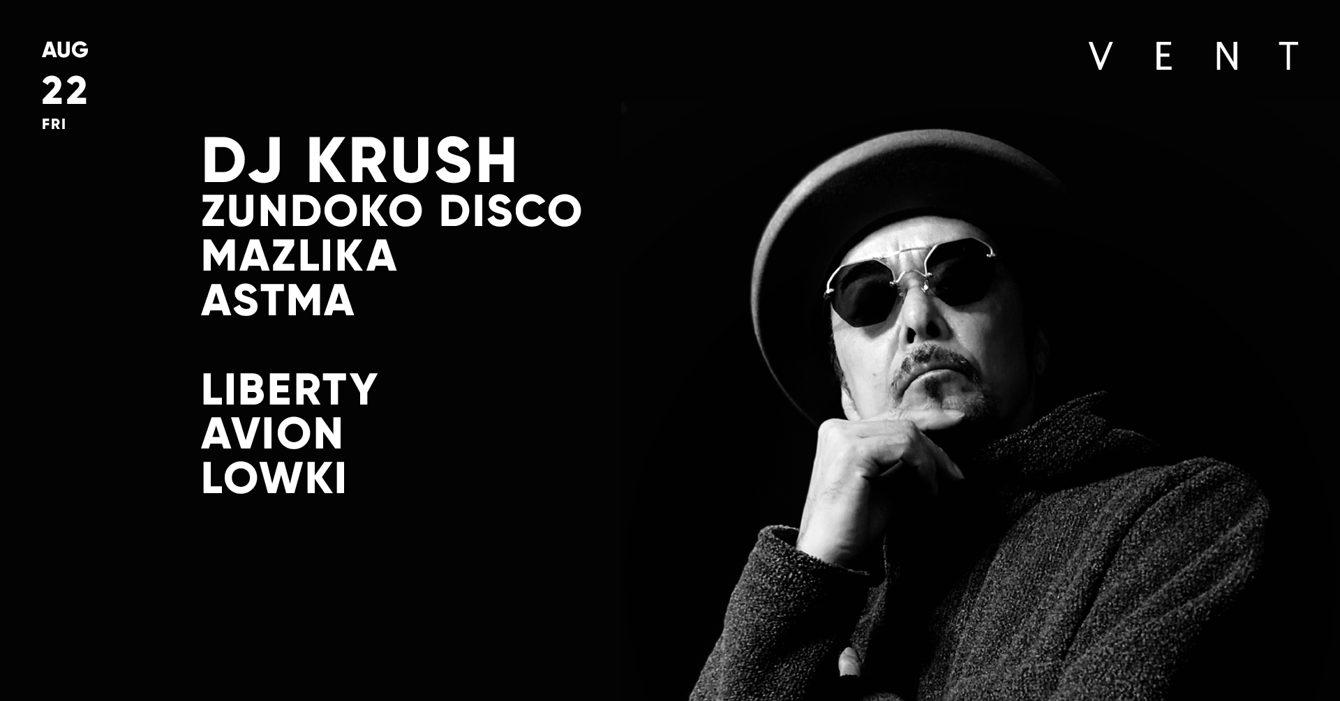 DJ Krush at VENT, Tokyo