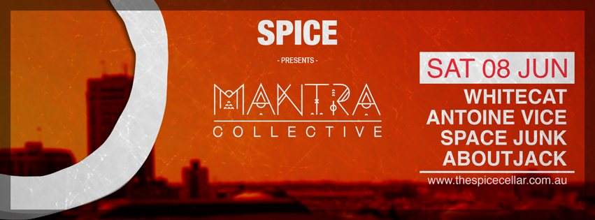 Spice with Mantra Collective - Página frontal