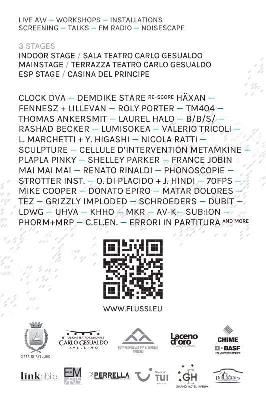 Flussi - Media Arts Festival - 2014 - Página trasera