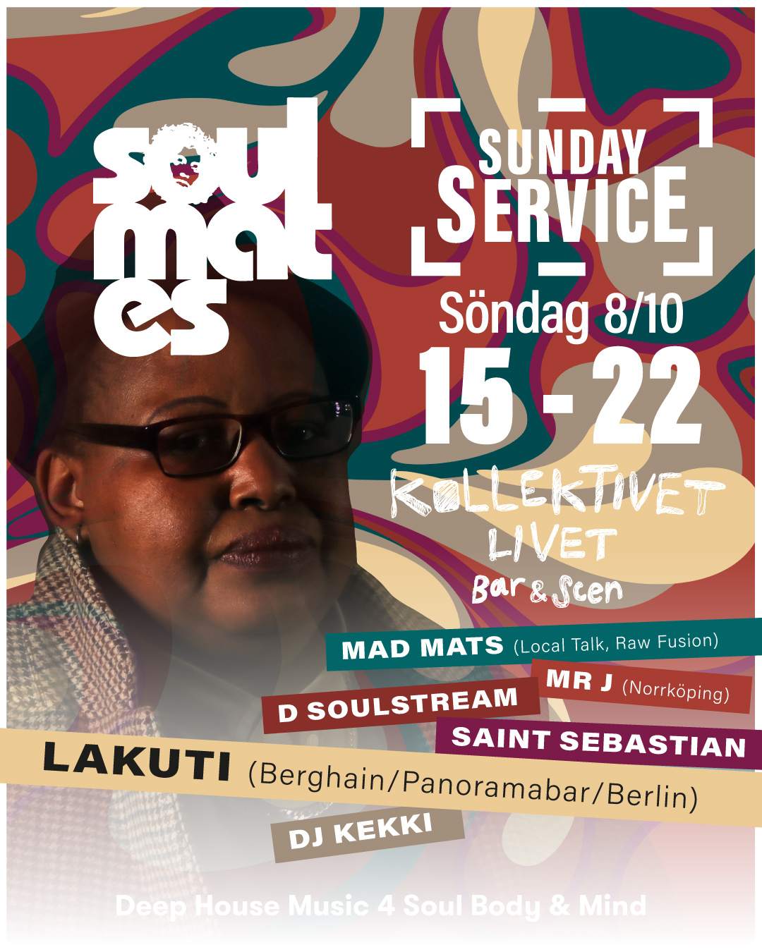 Soulmates Sunday Service feat. Lakuti - Página frontal