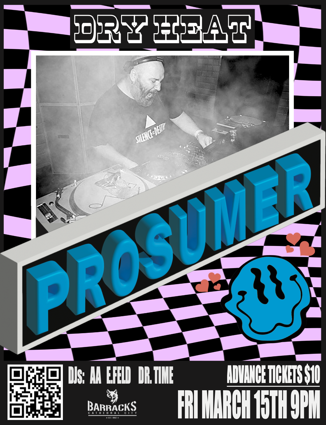 Dry Heat feat. Prosumer - Página frontal