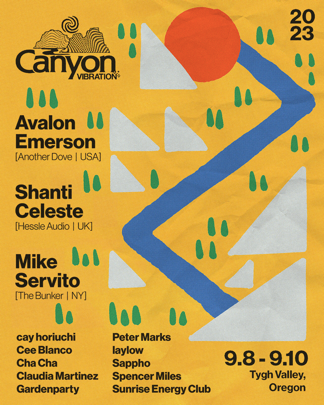 Canyon Vibration at TBA Oregon