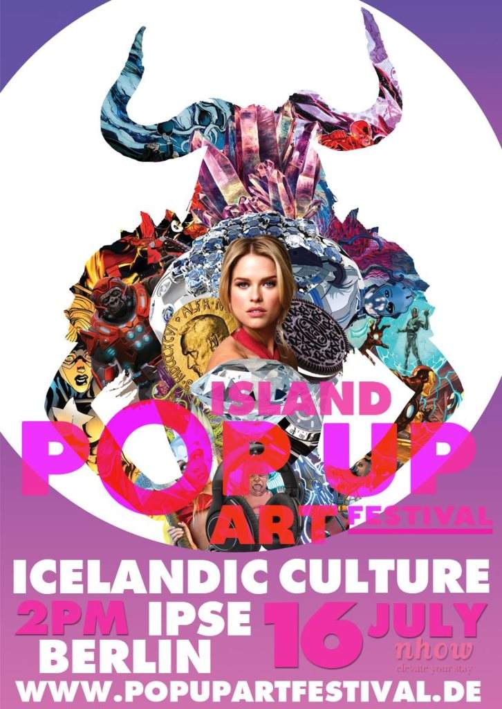 Island Popupartfestival - Página frontal