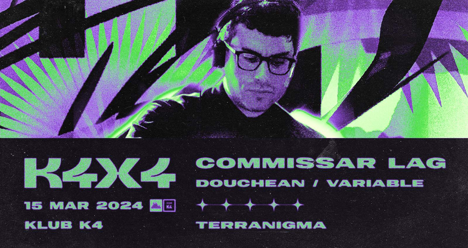 K4x4 with Commissar LAG - フライヤー表