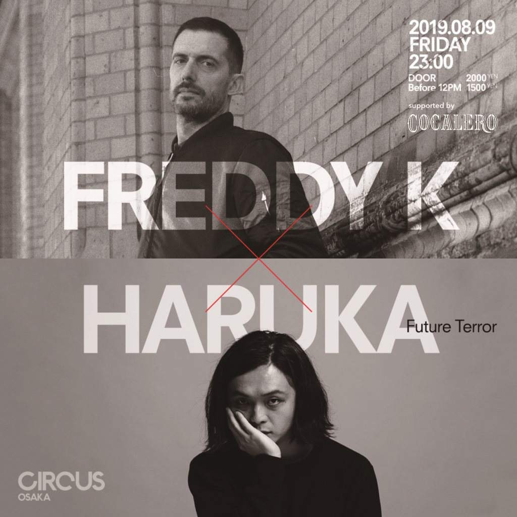 Freddy K Japan Tour Osaka with Haruka - Página frontal