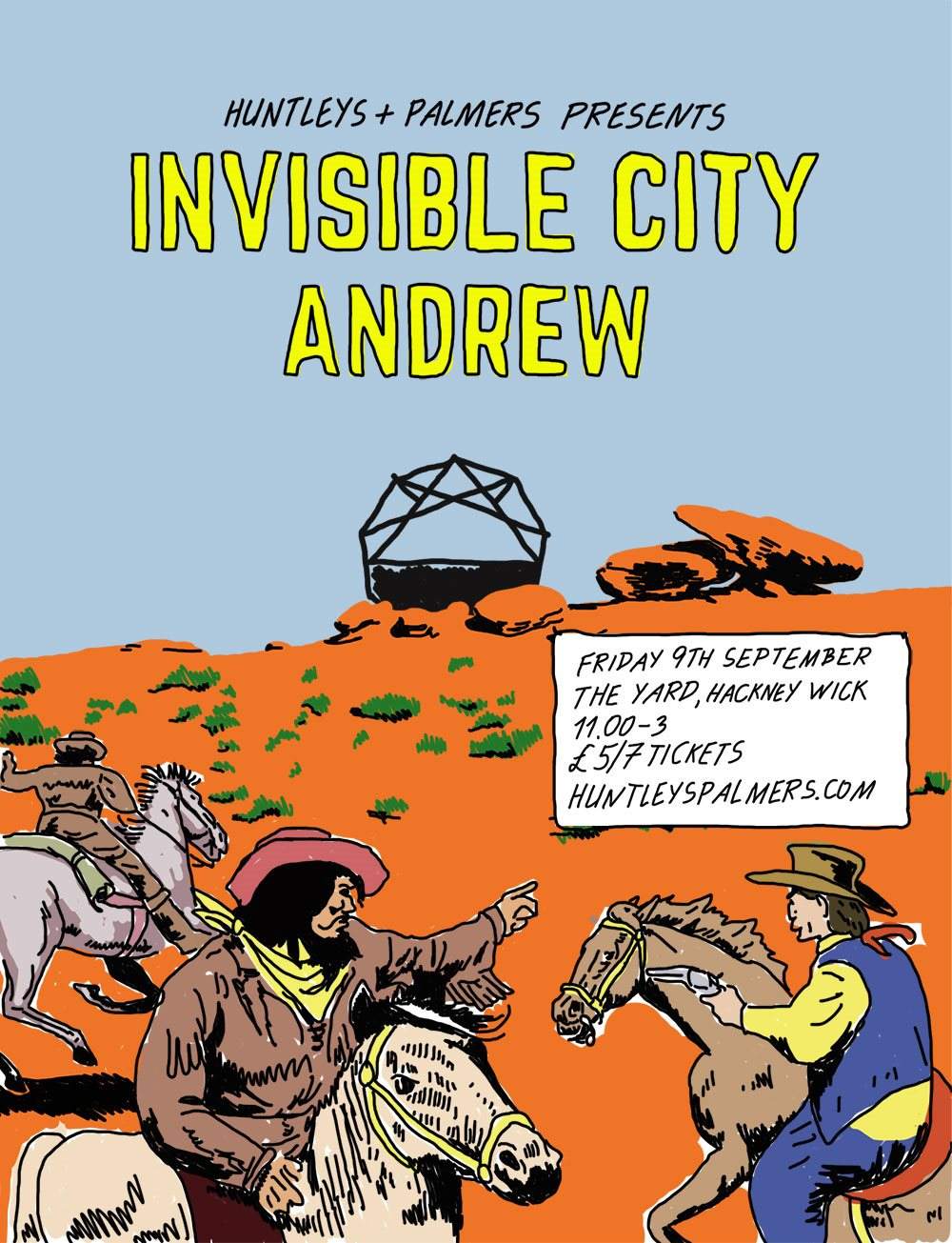Huntleys + Palmers x Invisible City - Página frontal