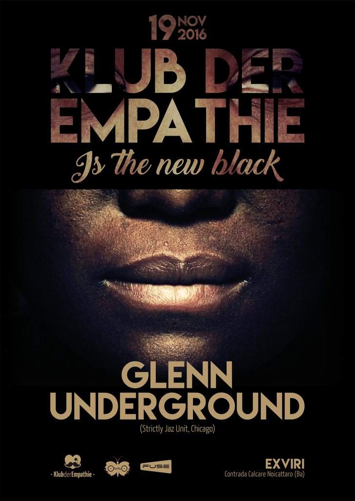 Klub der Empathie with Glenn Underground - フライヤー表