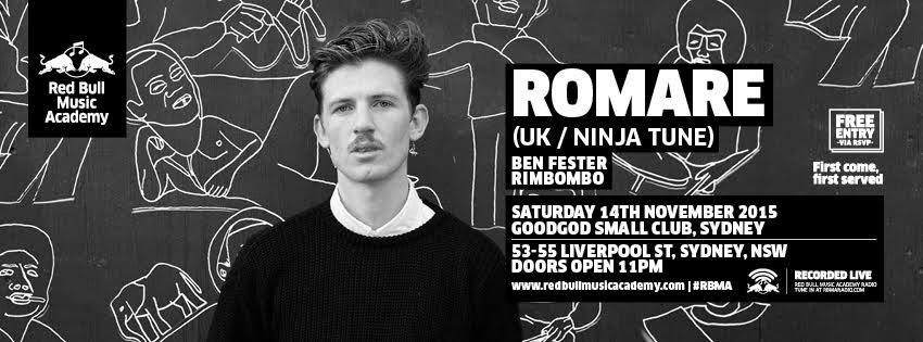 Red Bull Music Academy presents Romare - Página frontal