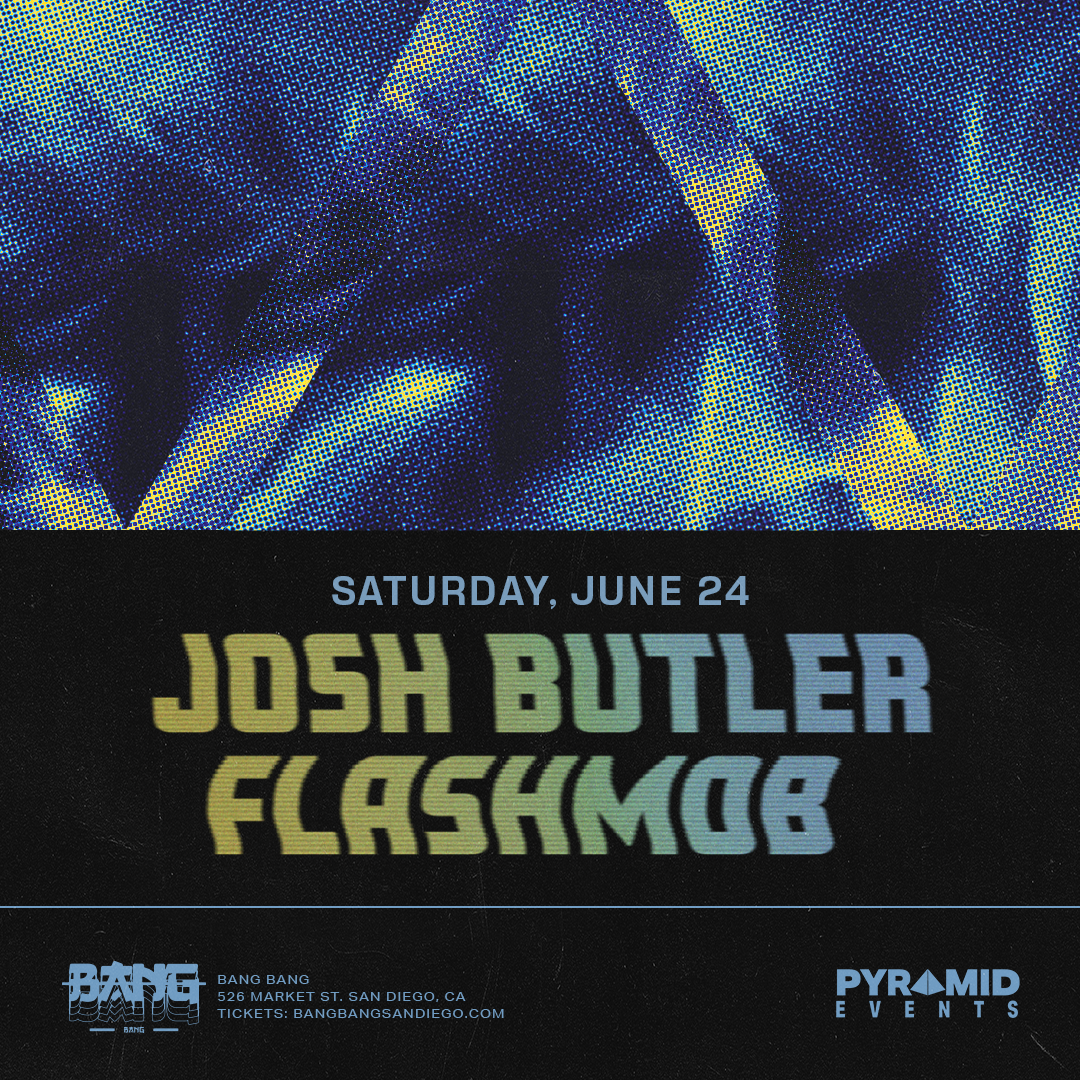 Josh Butler | Flashmob - フライヤー表