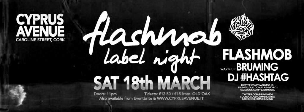 Flashmob Records Label Night - Página trasera