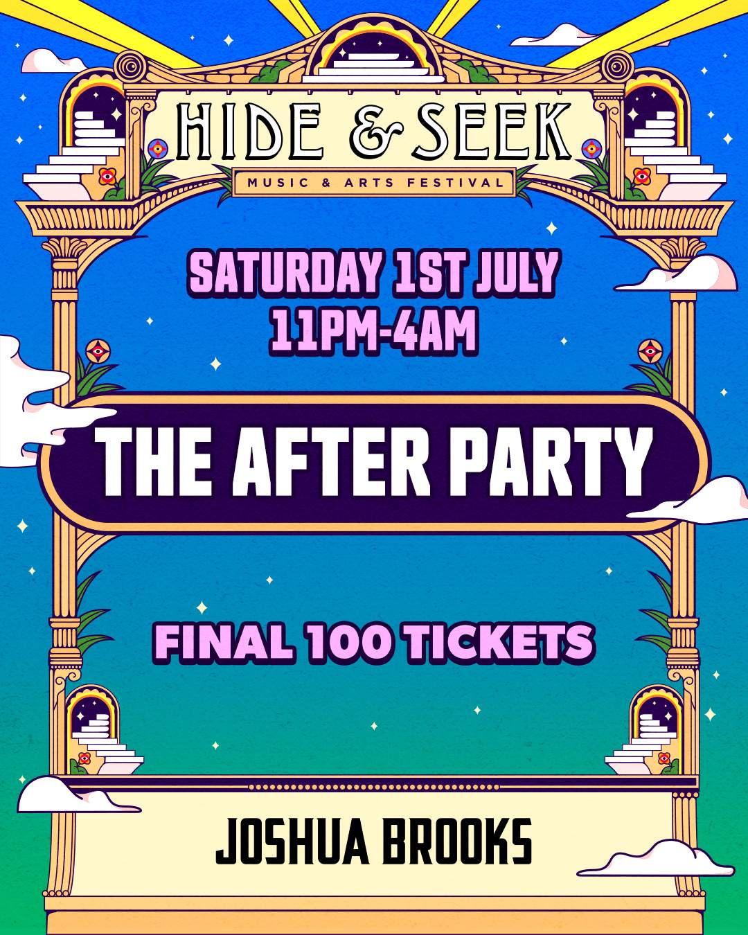 Hide&Seek Official After Party - Página frontal