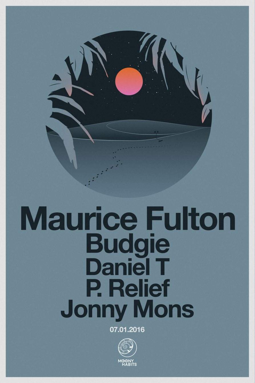 Moony Habits with Maurice Fulton, Budgie, Daniel T, P Relief & Jonny Mons - Página frontal