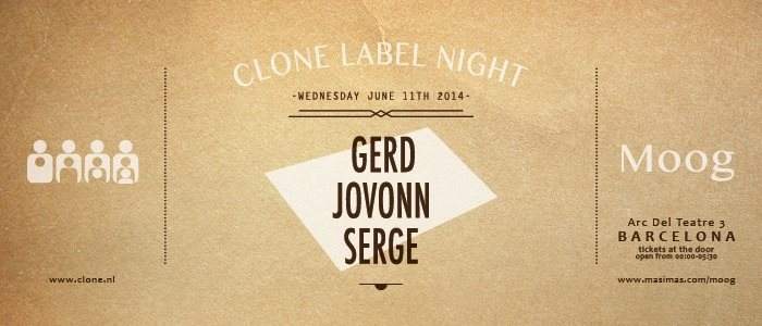Clone Label Night - フライヤー表
