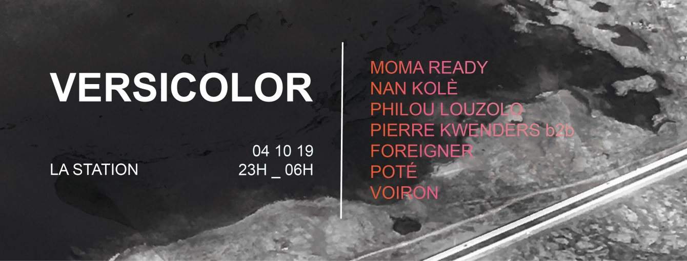 VERSICOLOR with Nan Kolè, Philou Louzolo, Poté, Voiron, Pierre Kwenders & More - Página frontal