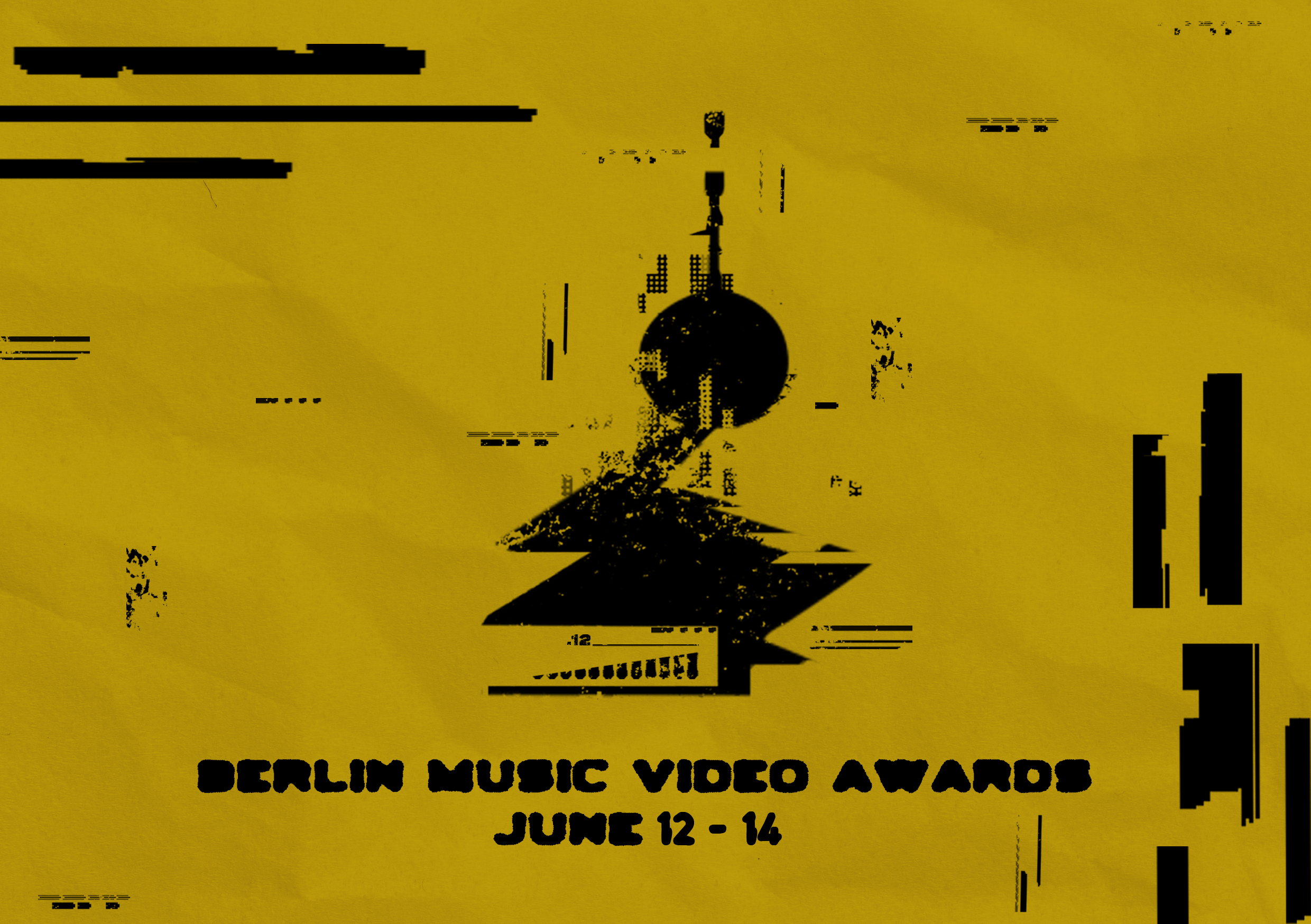 Berlin Music Video Awards - フライヤー表