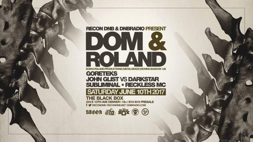 Recon presents Dom & Roland - Página frontal