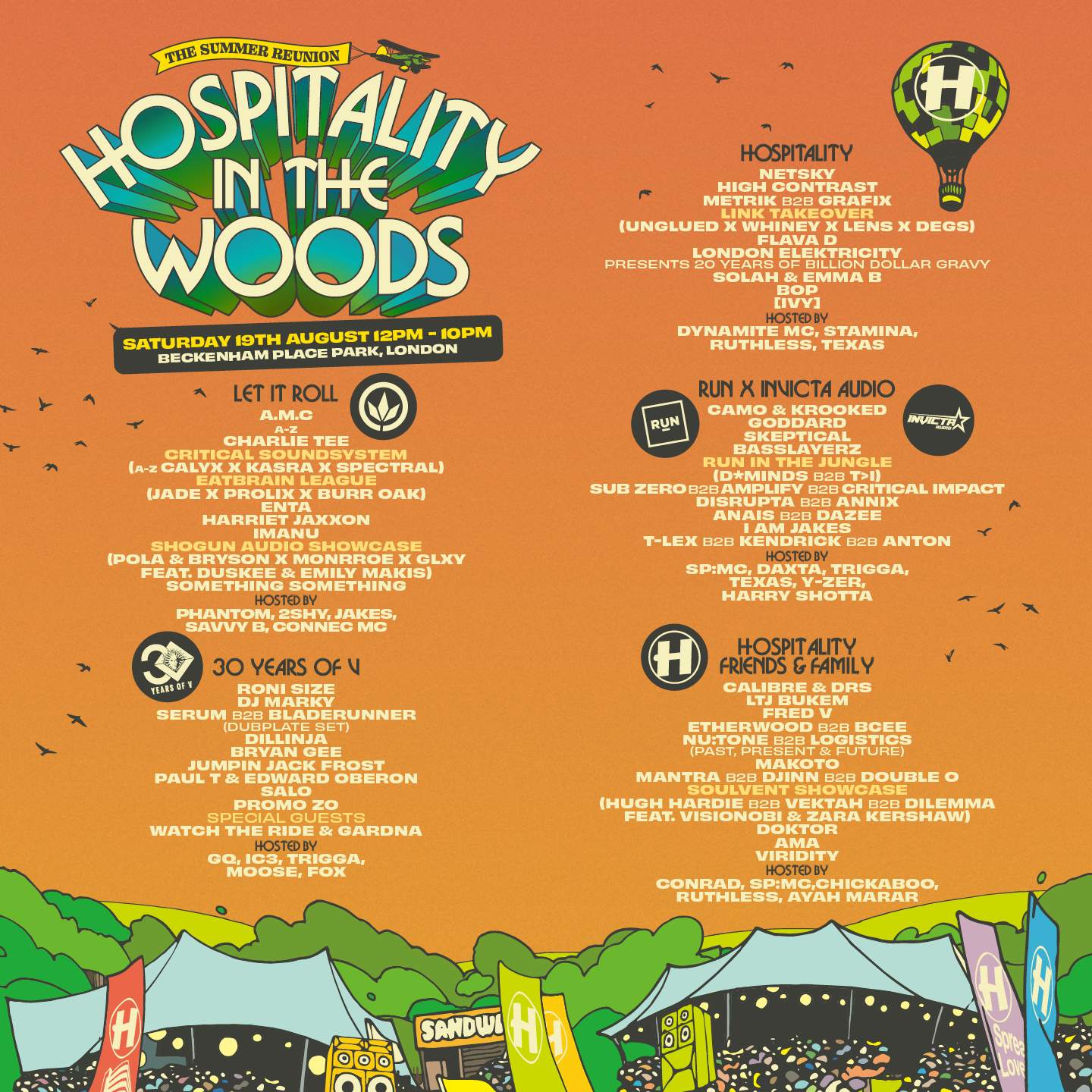 Hospitality In The Woods 2023 - Página frontal