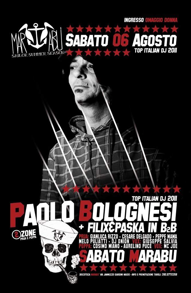 Paolo Bolognesi - フライヤー表