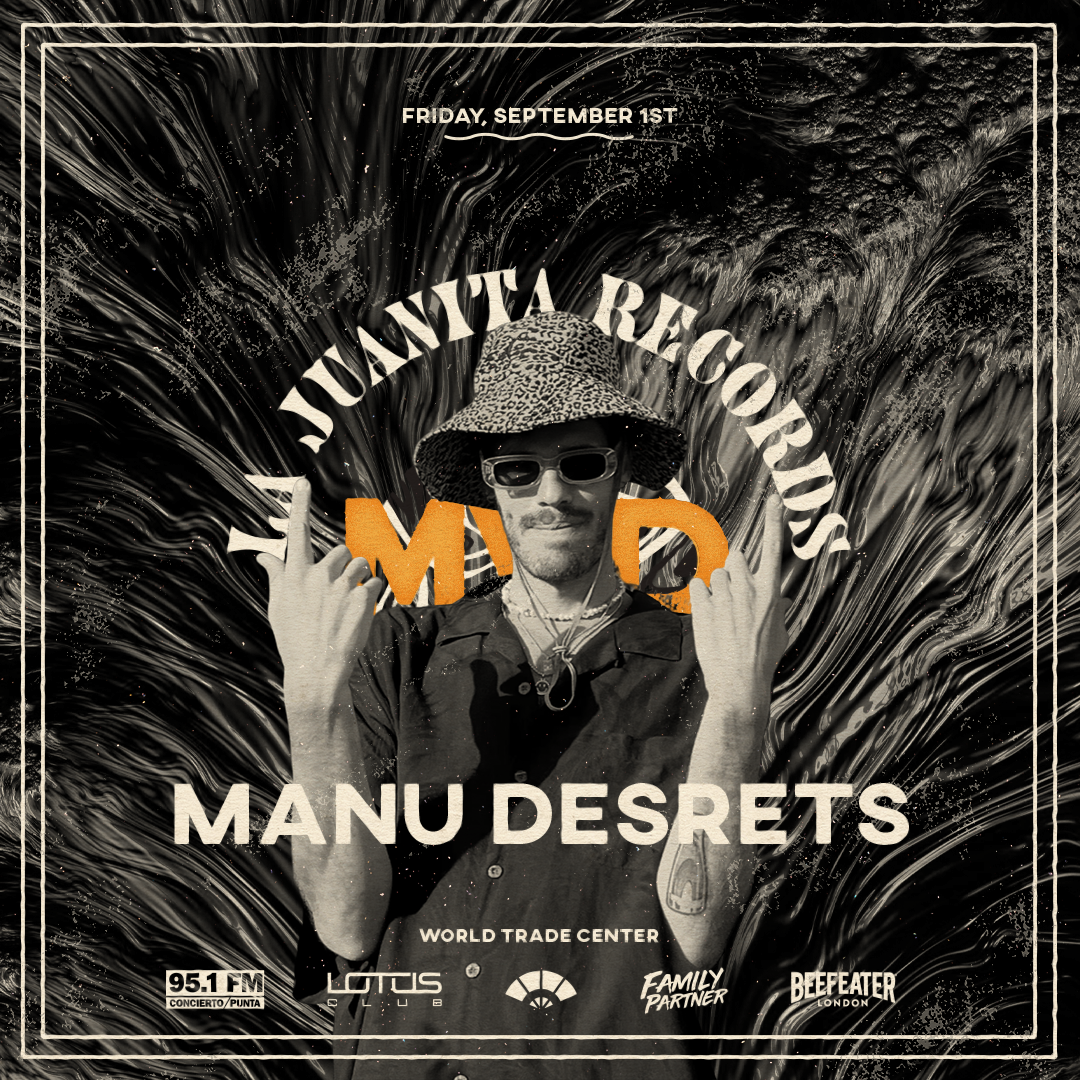 La Juanita Records at Montevideo feat. Manu Desrets - 01/09/2023 - フライヤー裏
