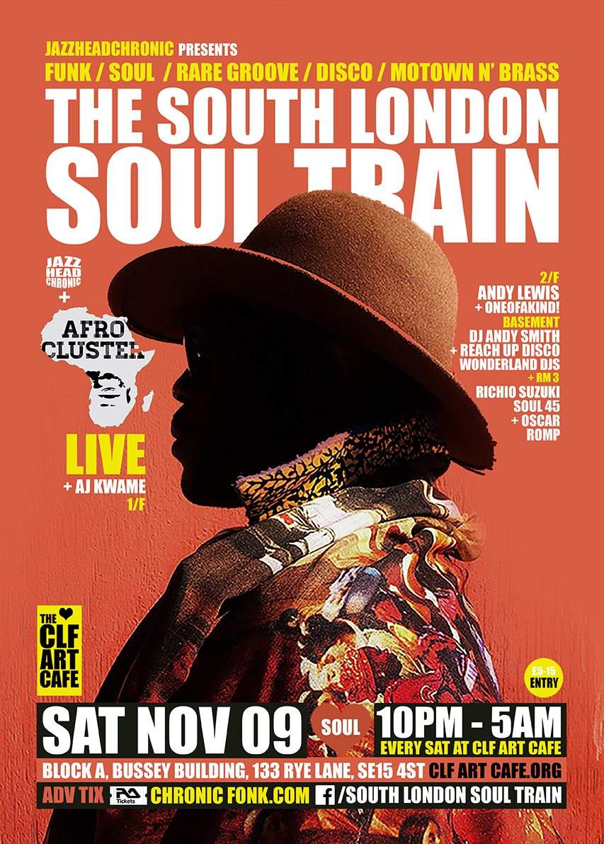 The South London Soul Train with The Soul Sisters (Live) - More - Página trasera