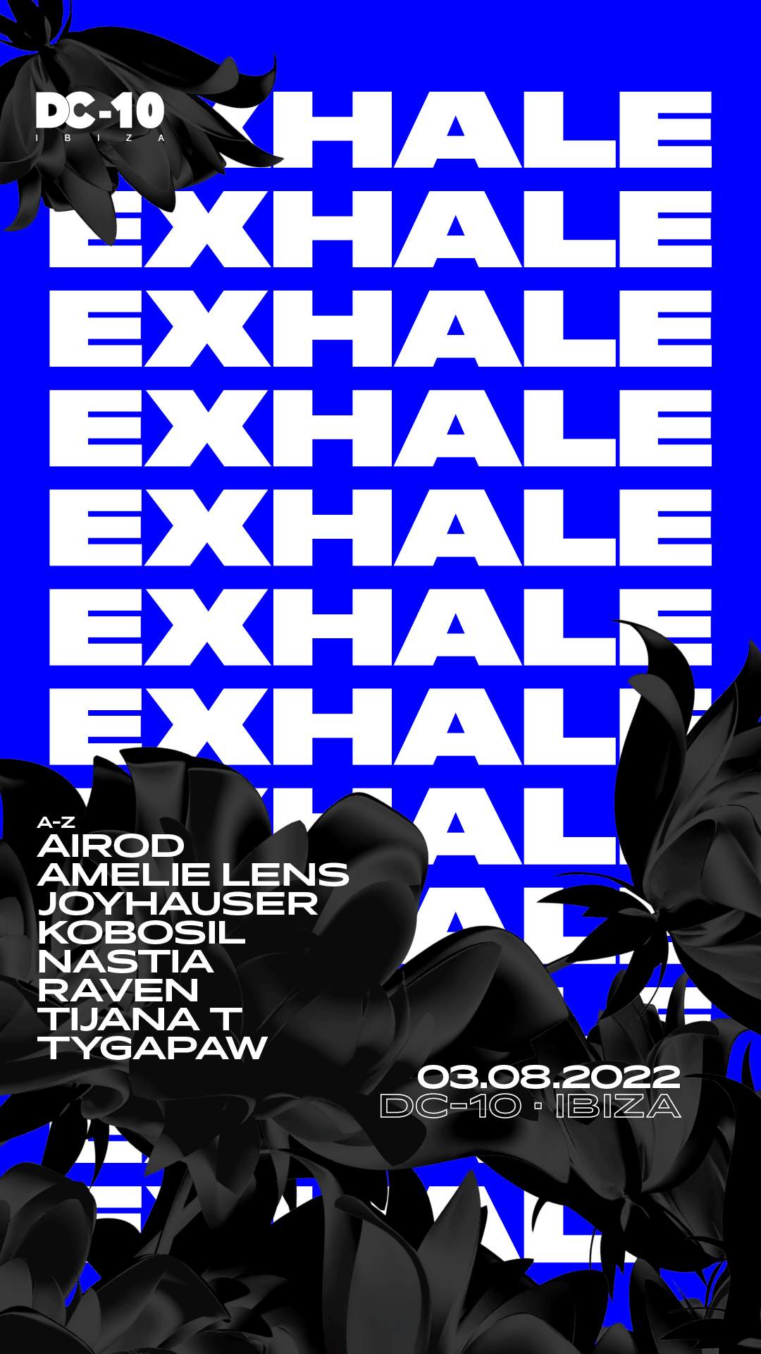 Exhale x DC10: 03 August 2022 - Página frontal