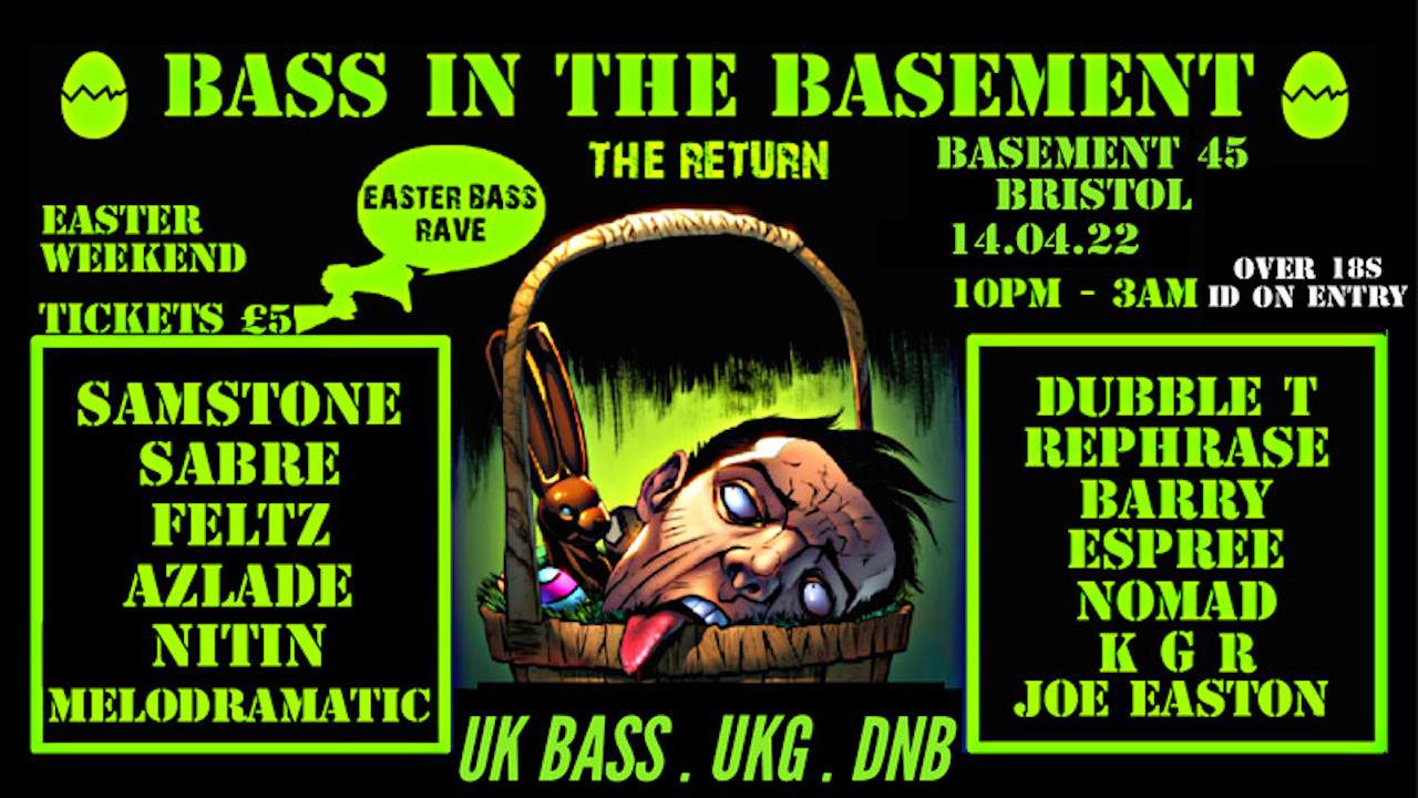 Bass In the Basement: The Return - Página frontal