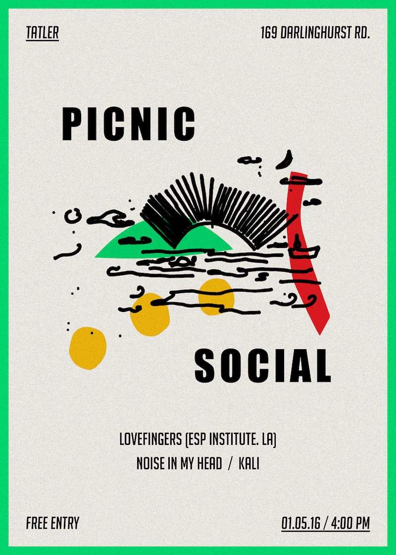 Picnic Social w/ Lovefingers - Página frontal