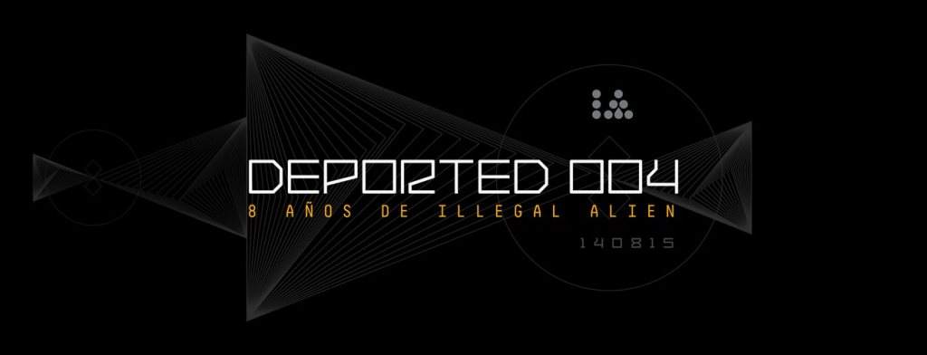 Deported 004 '8 Años de Illegal Alien Records' with Tommy Four Seven - Página trasera