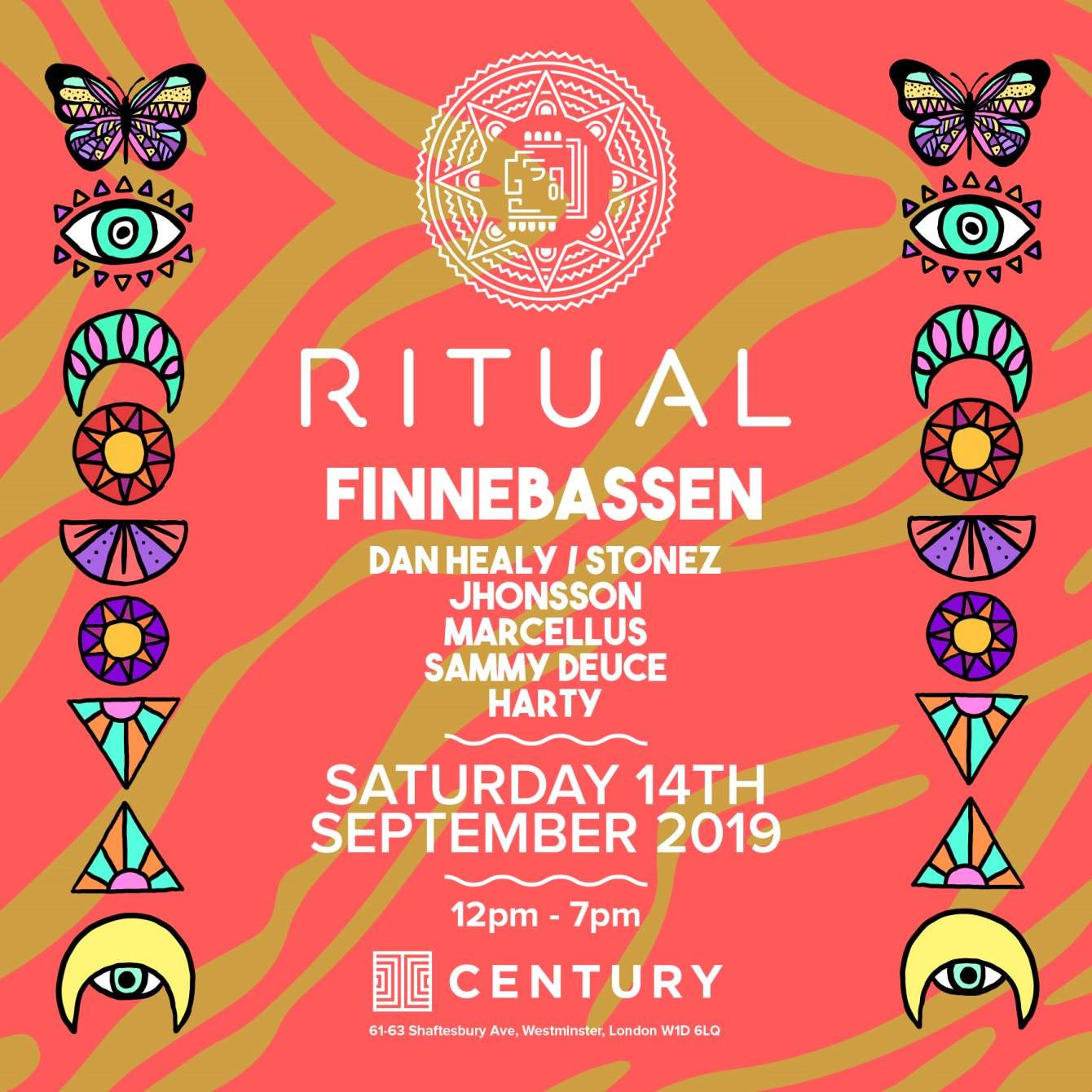 Ritual - Summer Closing Rooftop Party with Finnebassen - フライヤー表