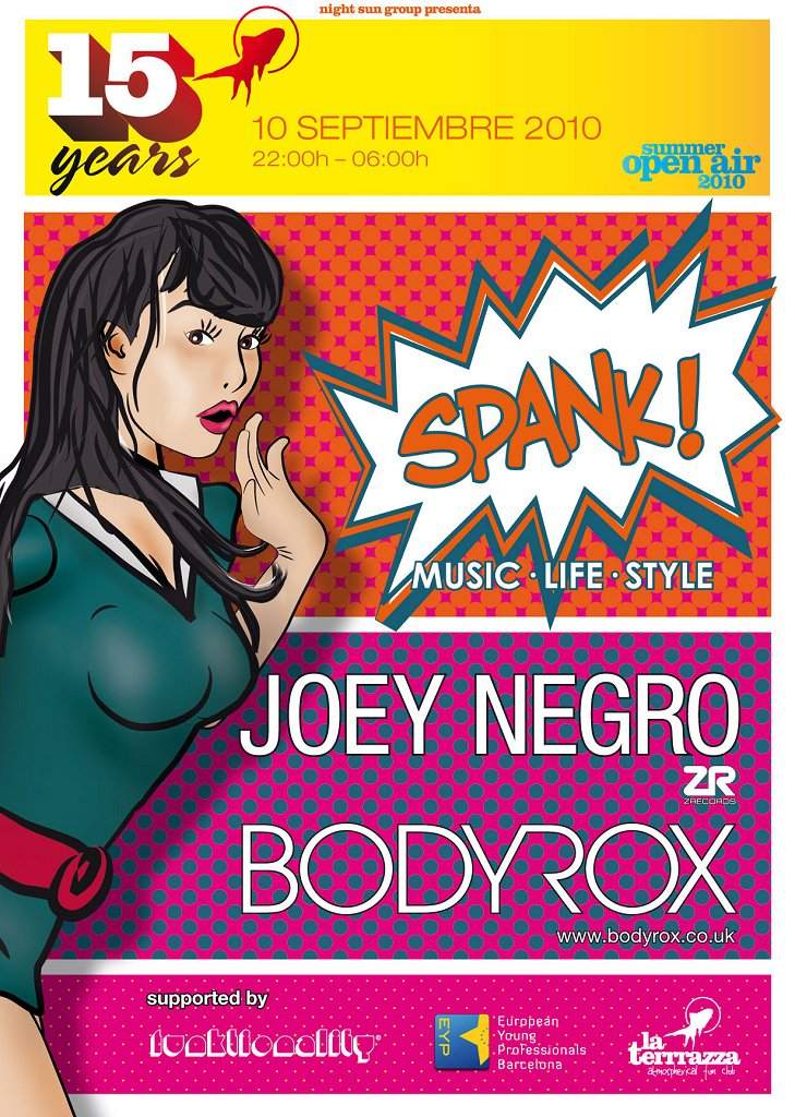 Spank presents: Forever Summer Fashion Show and Party with Joey Negro & Bodyrox - フライヤー表