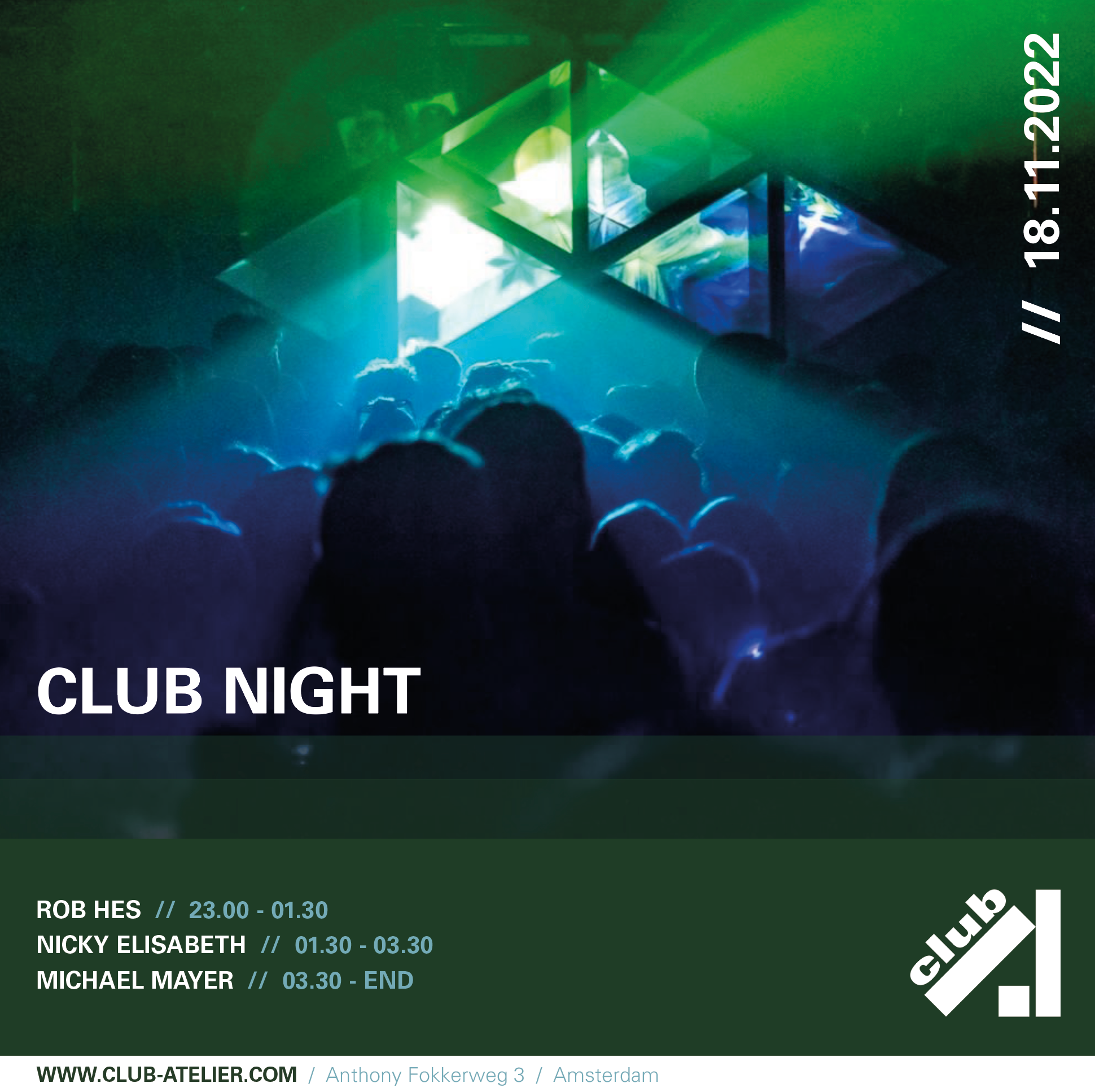 Club Night - フライヤー表