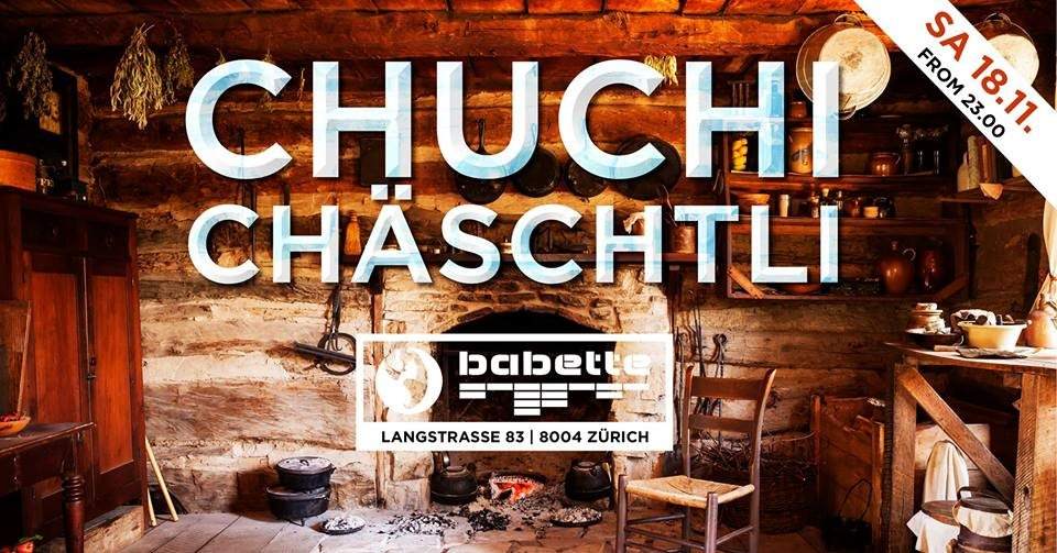 Chuchichäschtli - フライヤー表