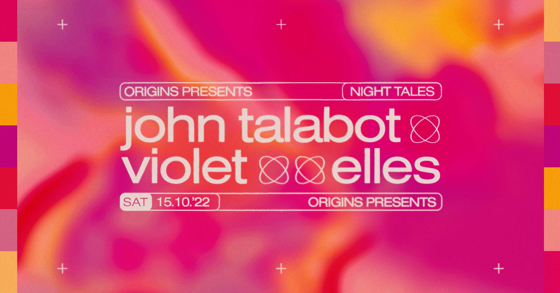 Origins: John Talabot, Violet & ELLES - Página frontal